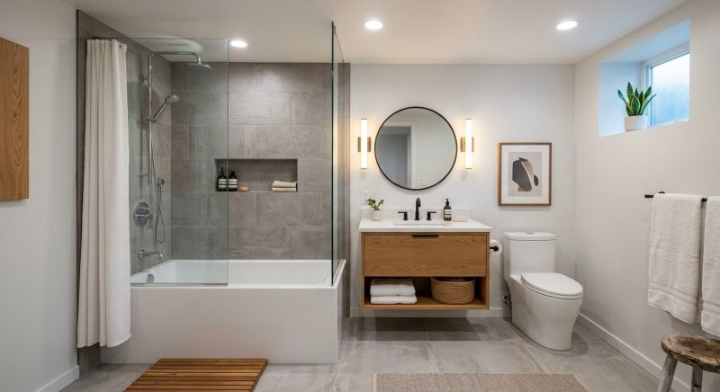 Basement Bathroom Remodeling in Portland, ME