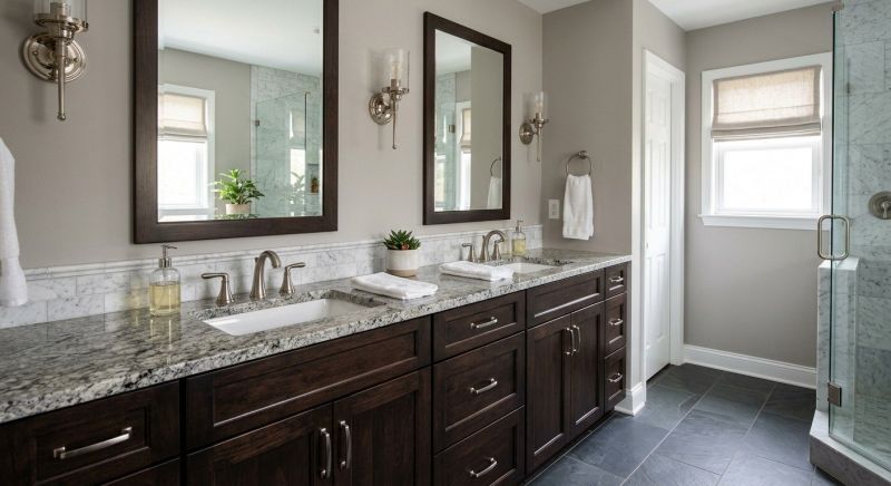 Granite Shower Installation in Framingham, MA