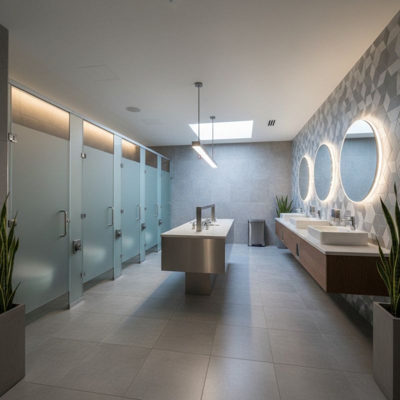 Industrial Bathroom Renovation in Charleston, SC