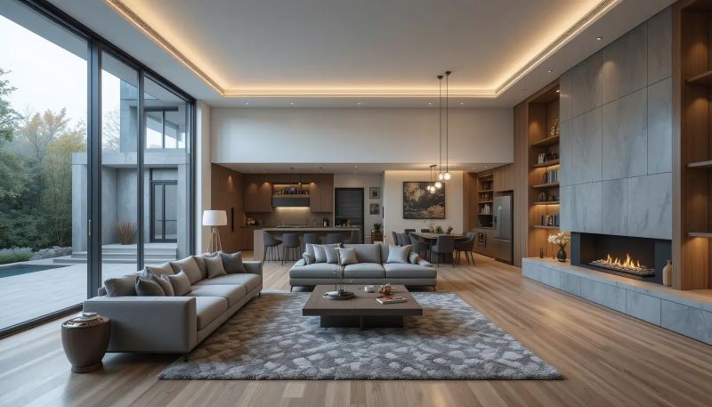 Living Room Remodeling in Conroe, TX